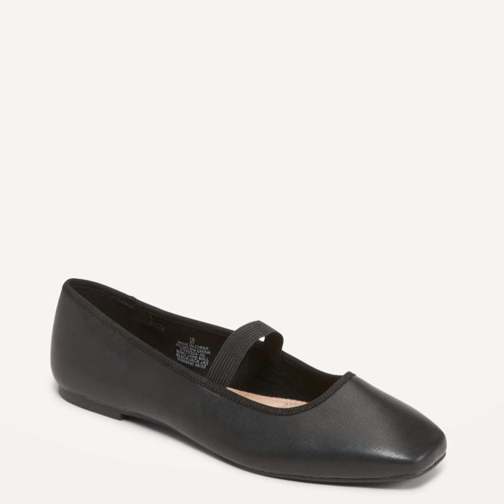 Mary Jane Square Toe Ballet Flat